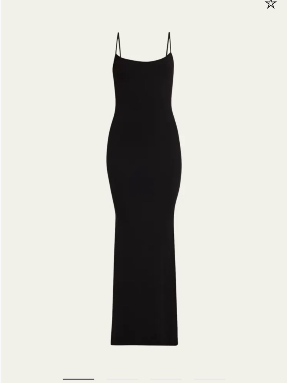 SKIMS Soft Lounge Ribbed Maxi Slip Dress
